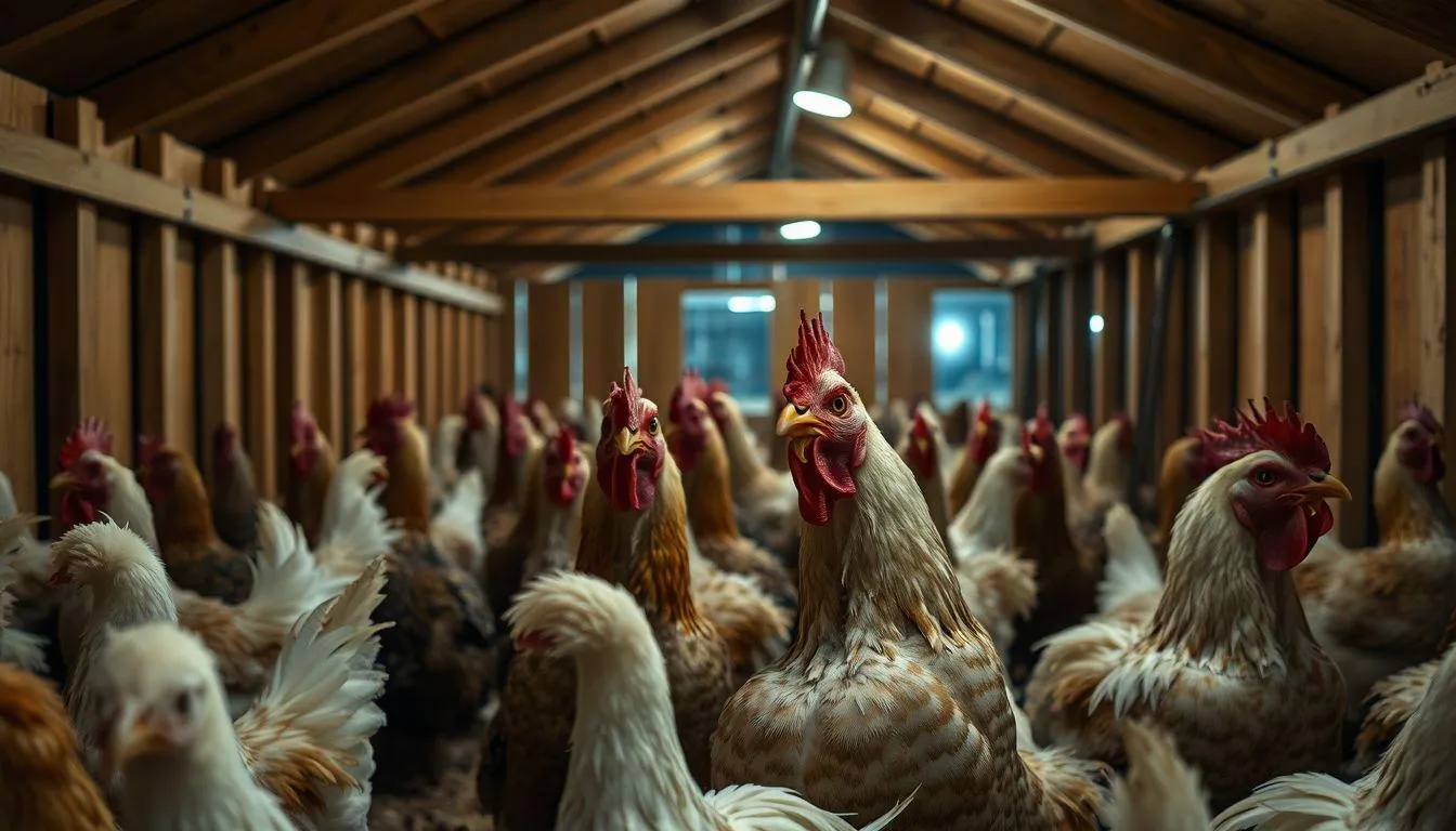 Faktor-Faktor yang Mempengaruhi Perilaku Ayam Berkokok Malam Hari (c) Ilustrasi AI