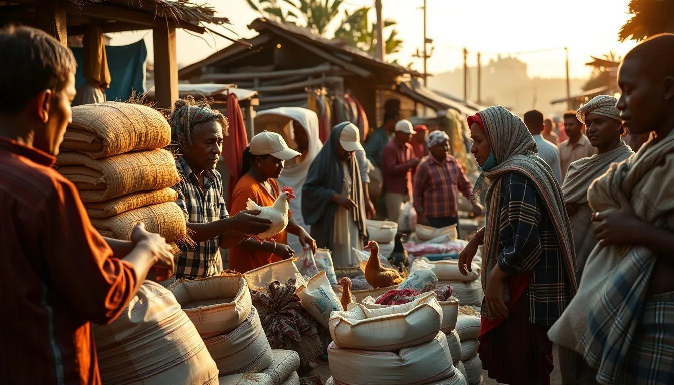 Jenis-Jenis Sistem Barter (c) Ilustrasi AI