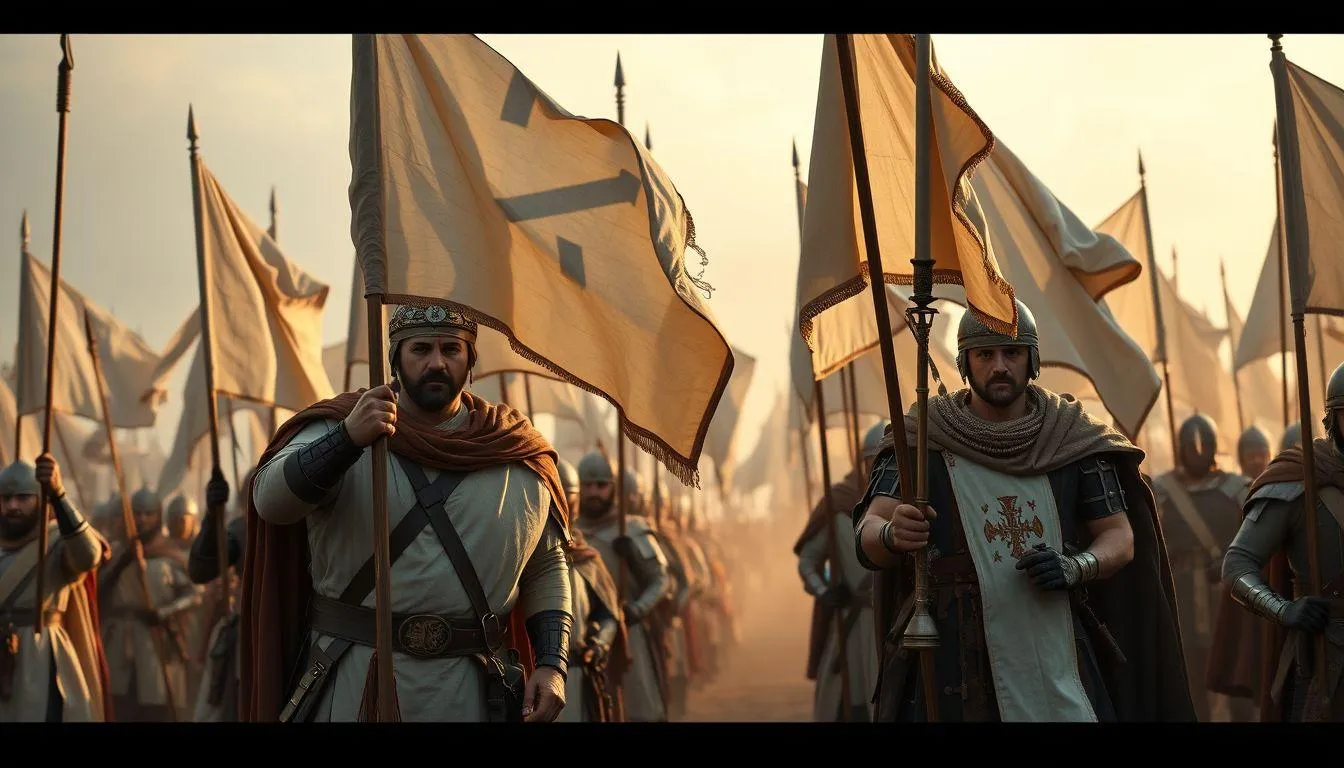 Sejarah dan Asal-usul Bendera Putih (c) Ilustrasi AI