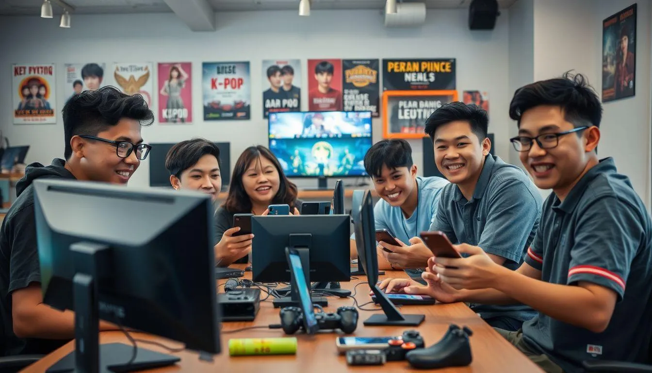 Dampak dan Pengaruh Bokem dalam Komunikasi Digital (c) Ilustrasi AI