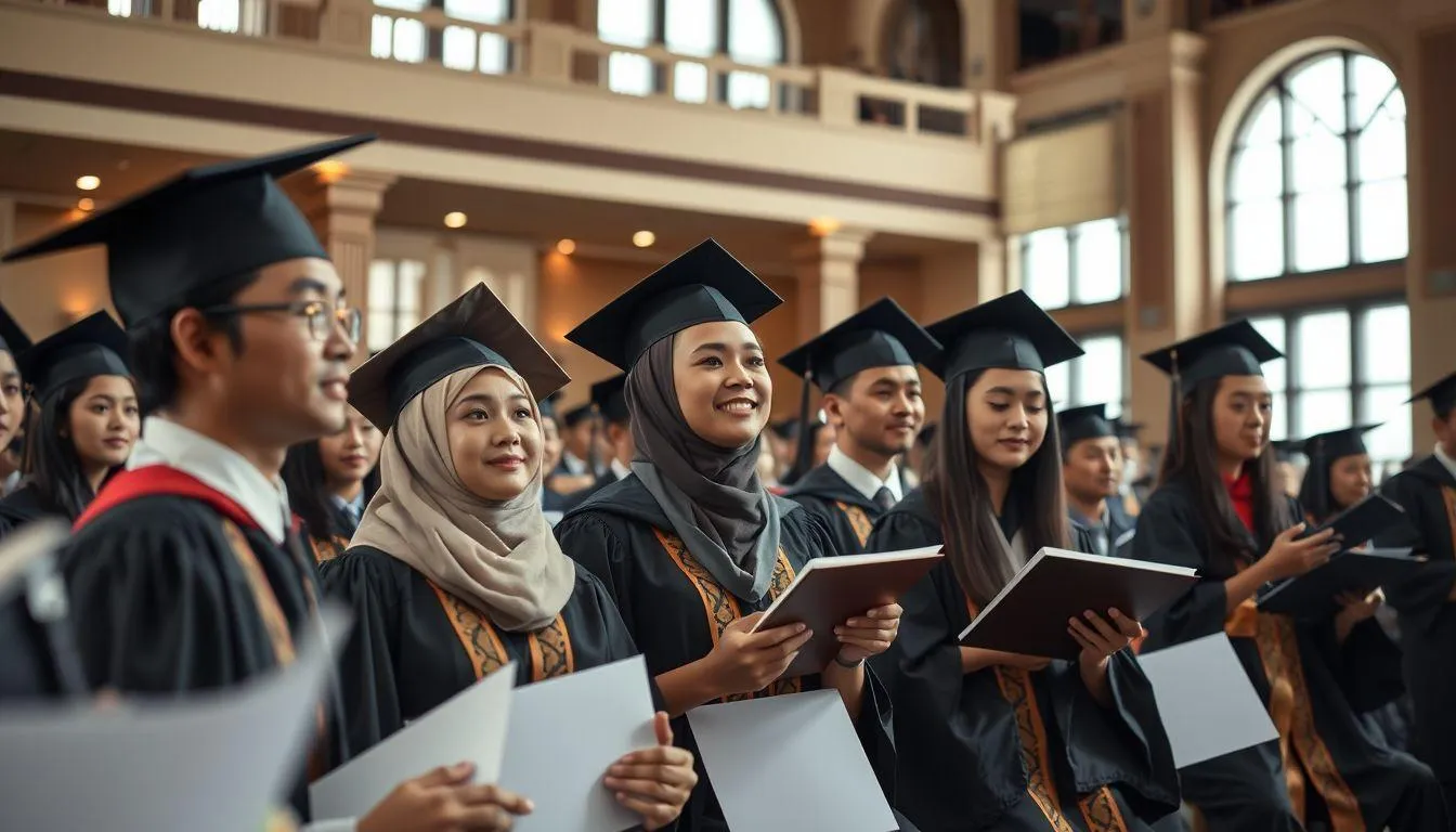 Perbedaan Standar Cumlaude Antar Perguruan Tinggi (c) Ilustrasi AI