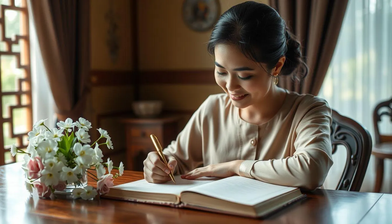 Rangkaian Nama Naura yang Indah (c) Ilustrasi AI