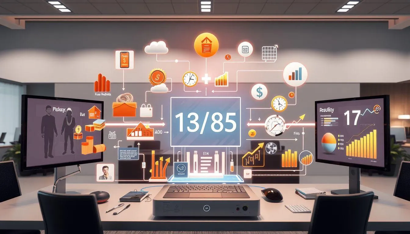 Konsep Dasar dan Unsur-Unsur Efisiensi (c) Ilustrasi AI