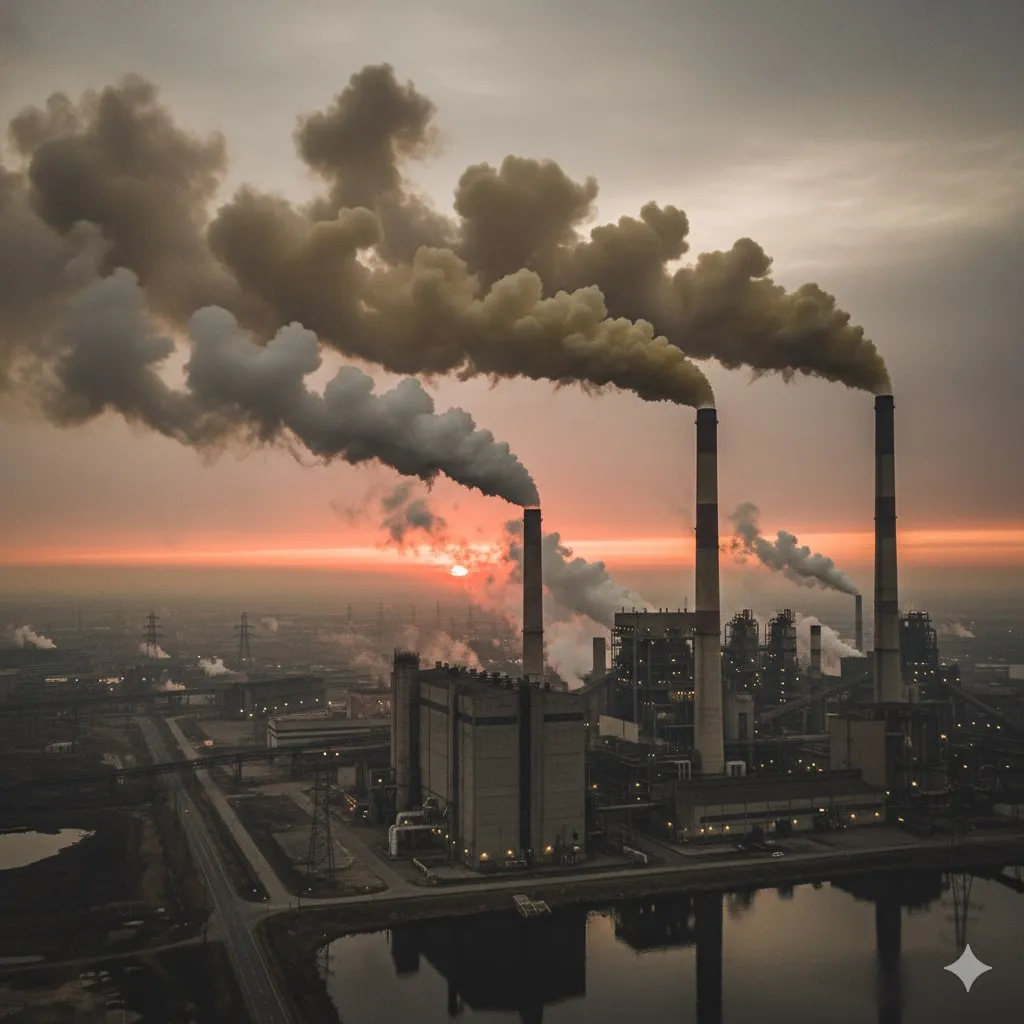 Upaya Mengurangi Emisi (c) Ilustrasi AI