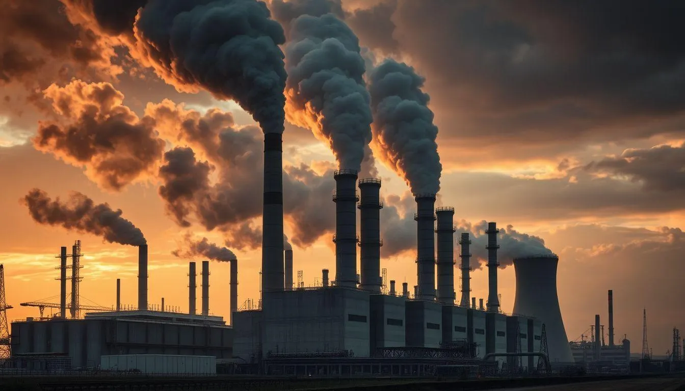 Jenis-Jenis Emisi Berbahaya (c) Ilustrasi AI