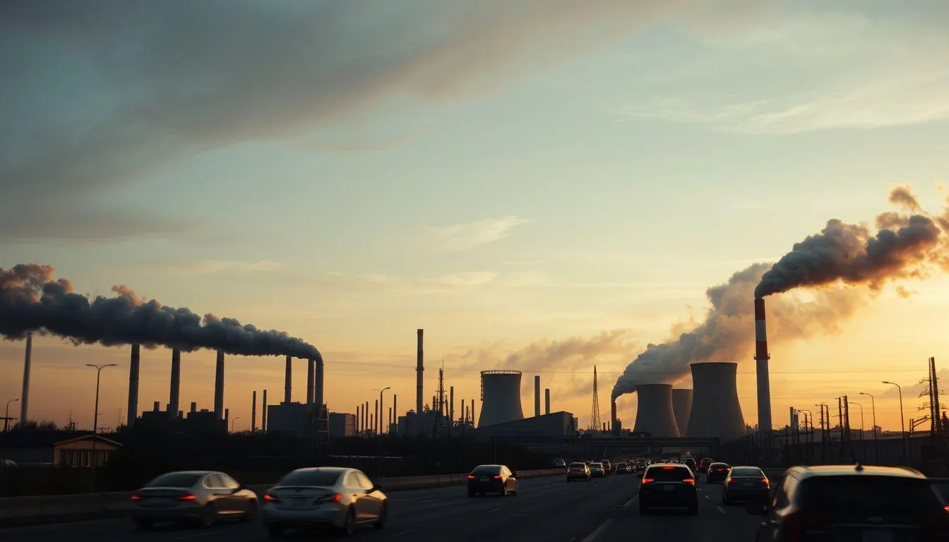 Sumber-Sumber Emisi (c) Ilustrasi AI