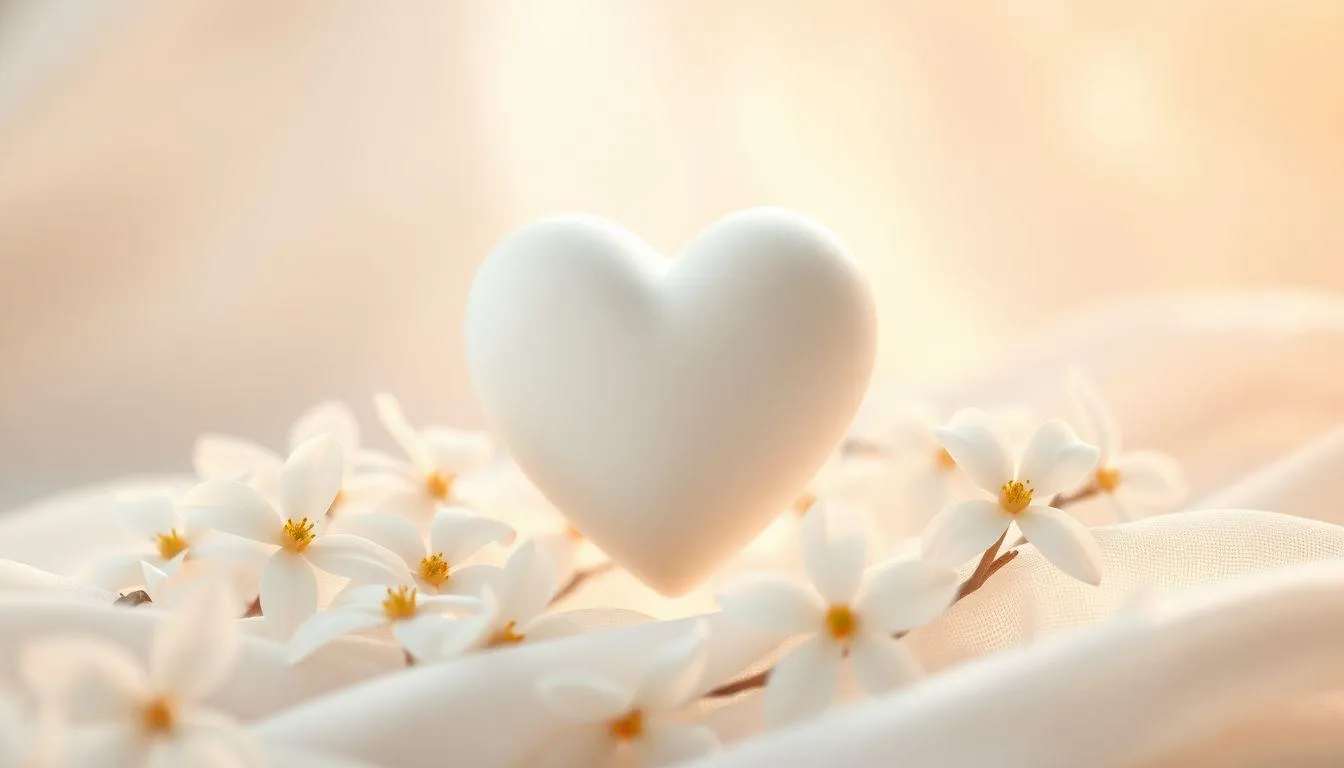 Makna dan Filosofi Emoji Love Putih (c) Ilustrasi AI