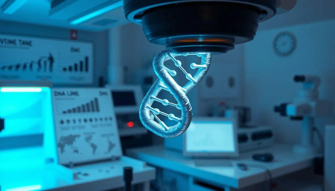 Dasar Genetik Evolusi (c) Ilustrasi AI