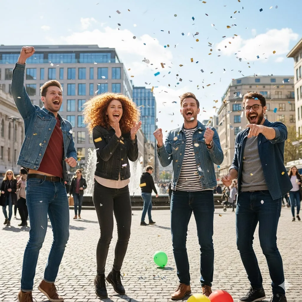 Perbedaan Excited dan Exciting (c) Ilustrasi AI