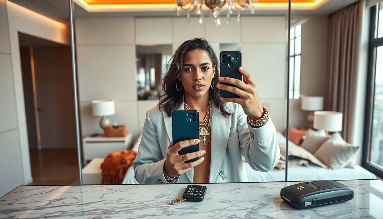 Karakteristik dan Bentuk Perilaku Flexing (c) Ilustrasi AI