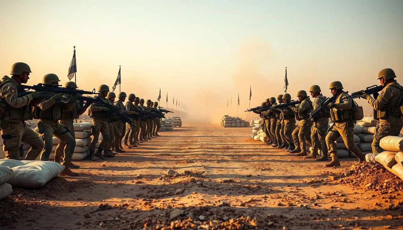 Pengertian dan Definisi Gencatan Senjata (c) Ilustrasi AI