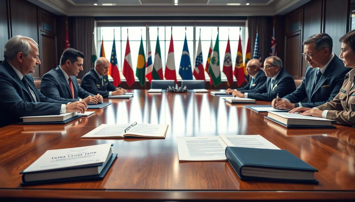 Gencatan Senjata dalam Hukum Humaniter Internasional (c) Ilustrasi AI