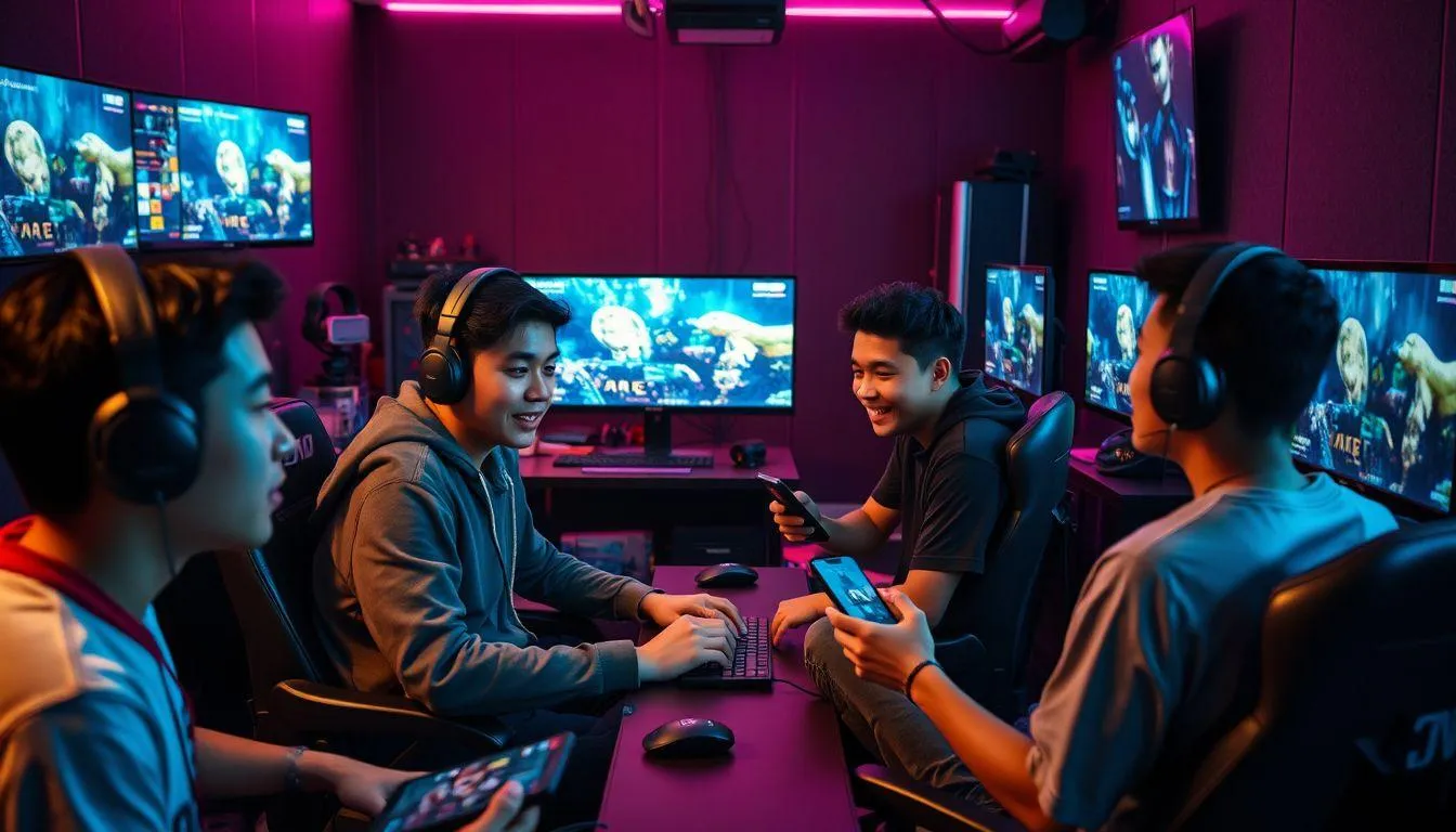 Evolusi Istilah Gaming dalam Bahasa Gaul Indonesia (c) Ilustrasi AI