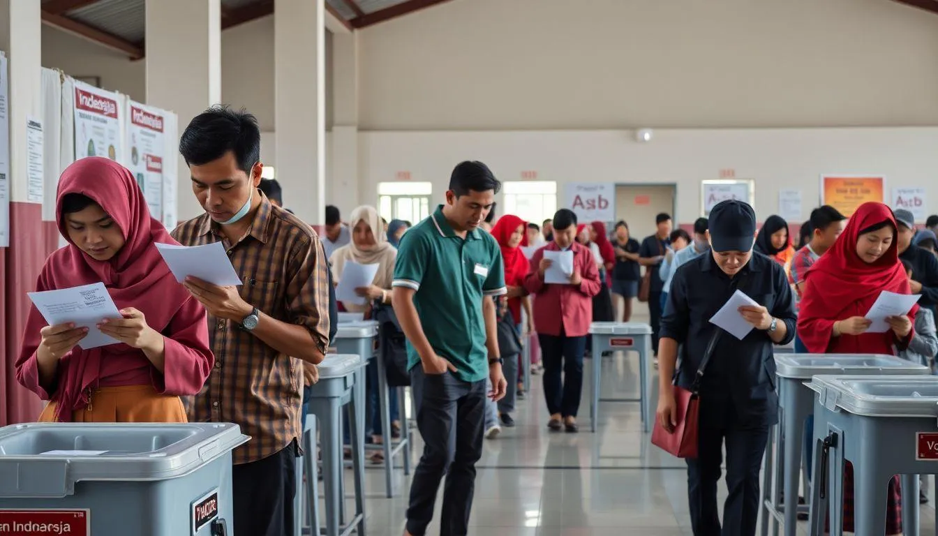 Jenis-jenis Golput Menurut Para Ahli (c) Ilustrasi AI