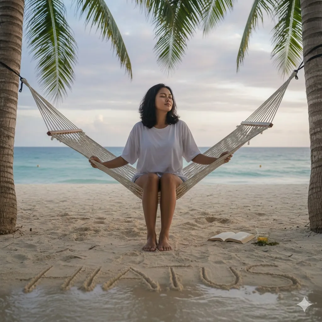 Penggunaan Hiatus dalam Dunia Hiburan (c) Ilustrasi AI