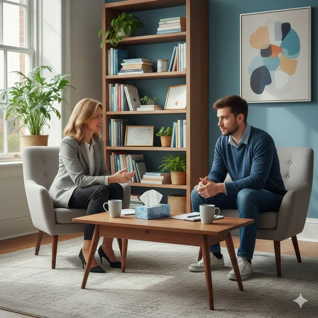 Dampak Negatif Perilaku Hyper terhadap Hubungan (c) Ilustrasi AI