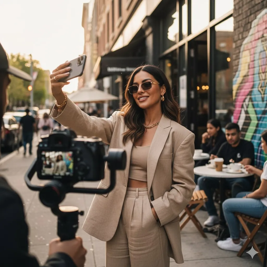 Kategori Influencer Berdasarkan Platform Digital (c) Ilustrasi AI