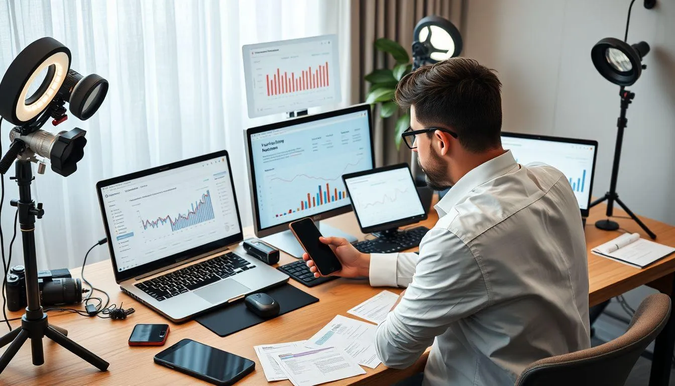 Tantangan dan Masa Depan Profesi Influencer (c) Ilustrasi AI