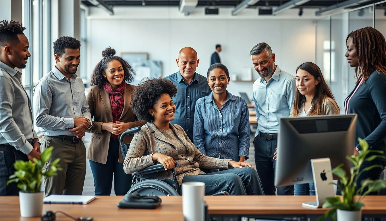 Penerapan Inklusif dalam Berbagai Bidang Kehidupan (c) Ilustrasi AI