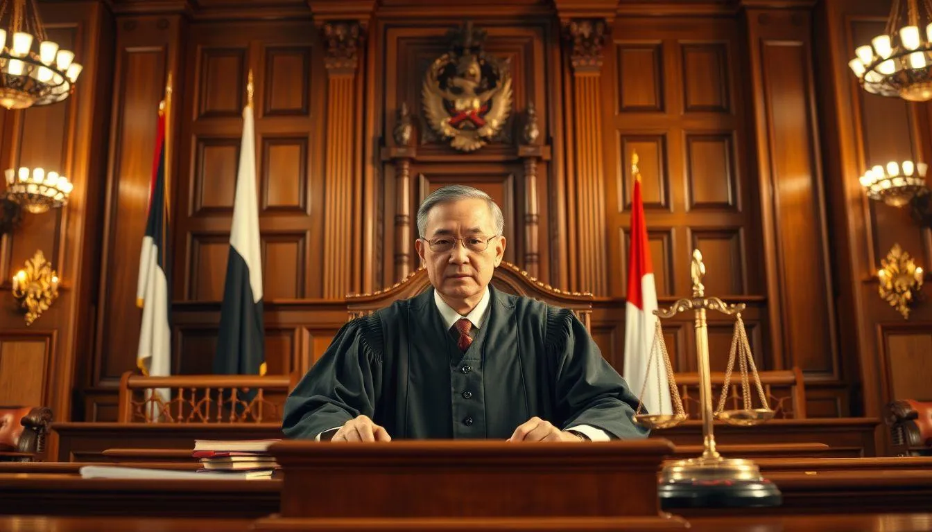 Jenis-Jenis Judge dalam Sistem Hukum (c) Ilustrasi AI