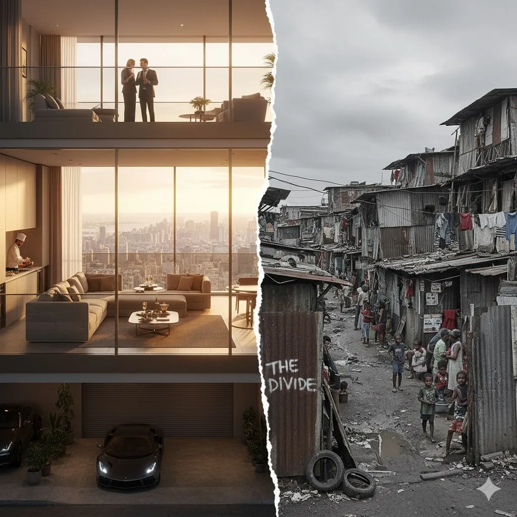 Upaya Mengatasi Kesenjangan Sosial (c) Ilustrasi AI