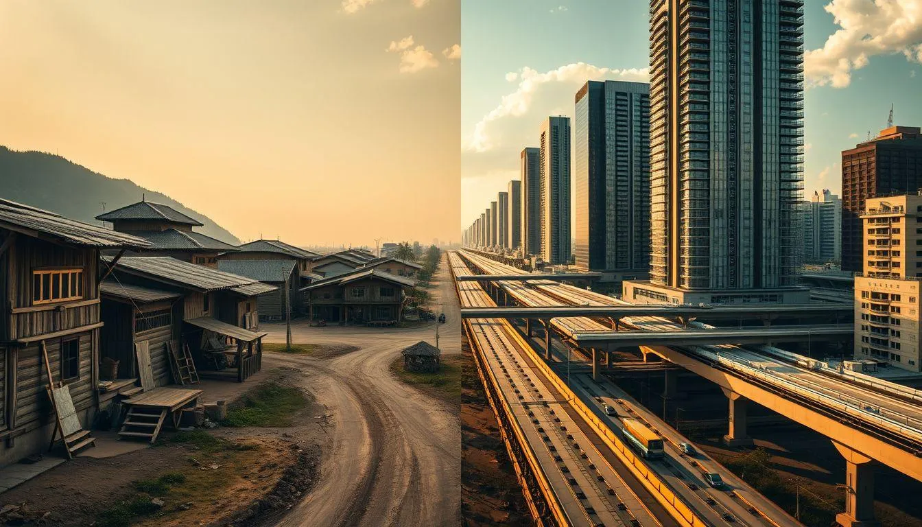 Bentuk-Bentuk Kesenjangan Sosial (c) Ilustrasi AI