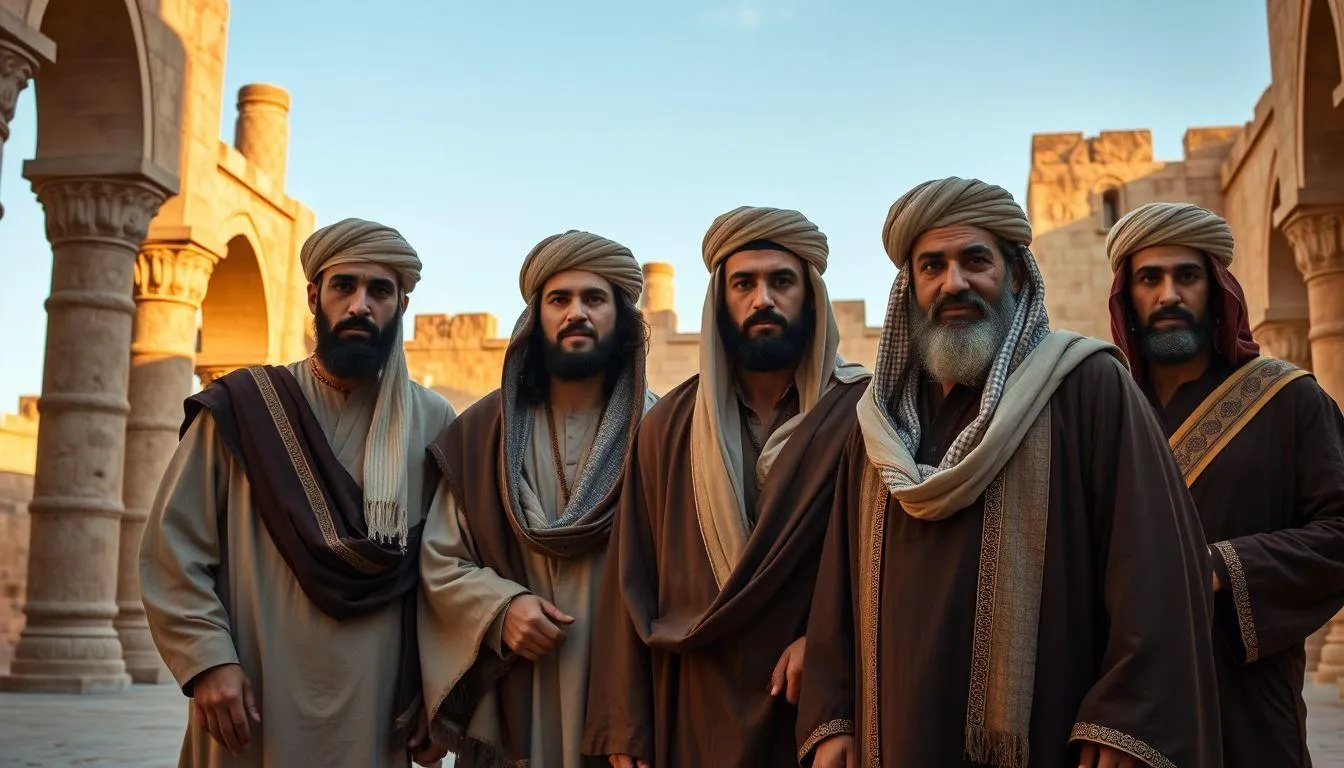 Keempat Khalifah dalam Khulafaur Rasyidin (c) Ilustrasi AI