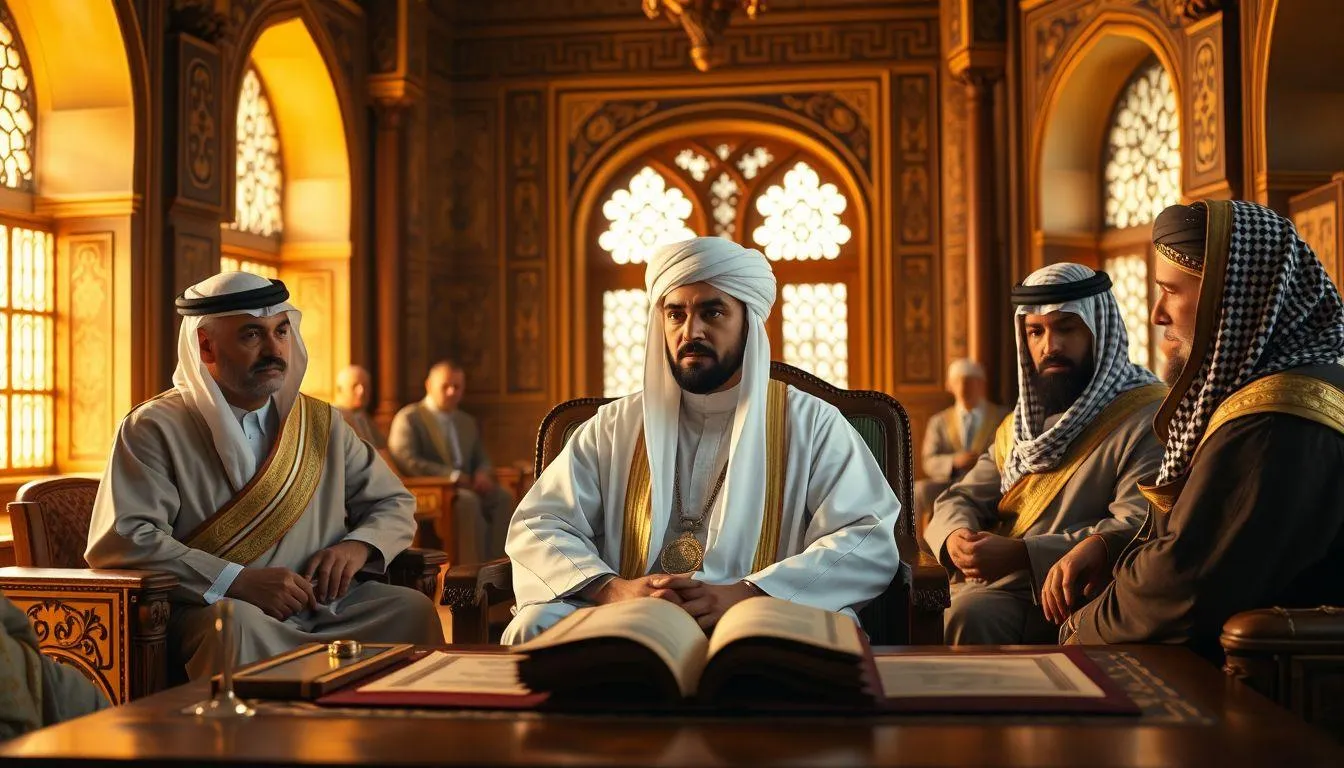 Karakteristik Kepemimpinan Khulafaur Rasyidin (c) Ilustrasi AI