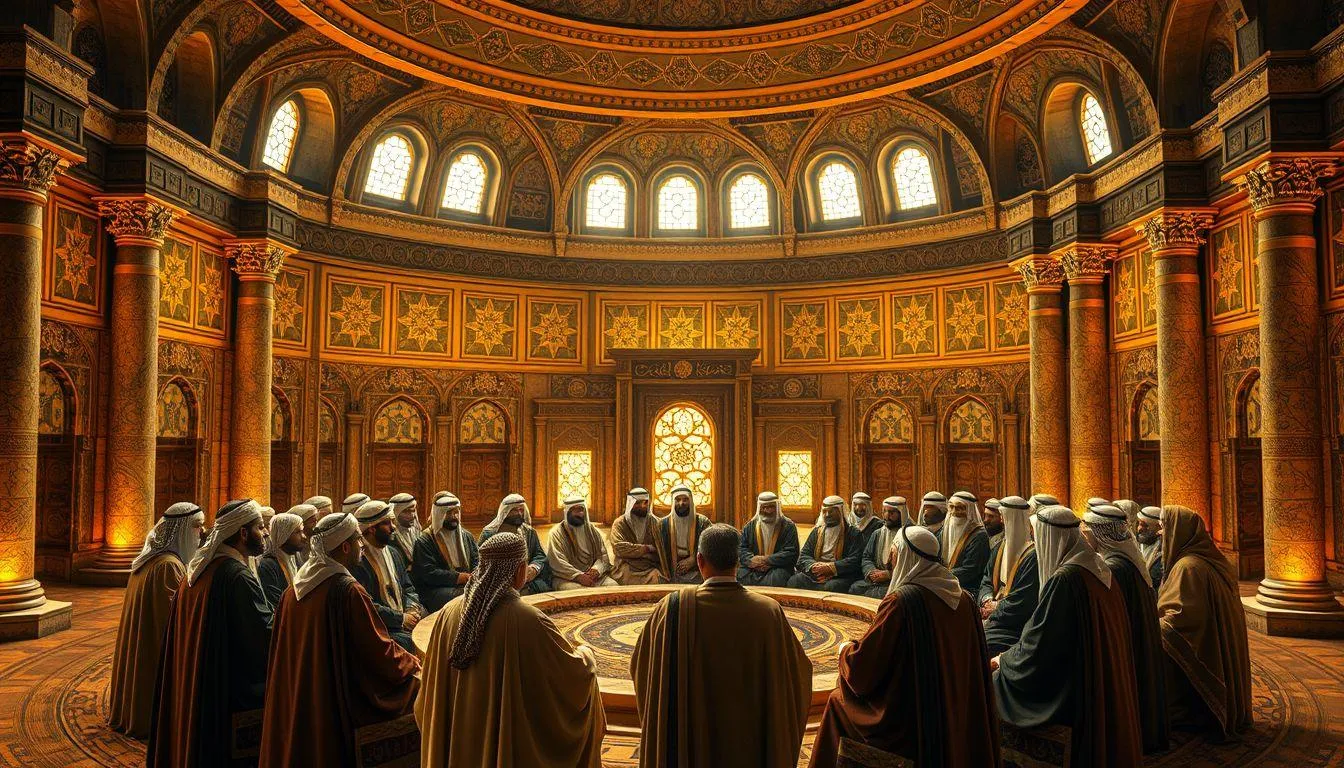 Perbedaan Khulafaur Rasyidin dengan Khalifah Selanjutnya (c) Ilustrasi AI