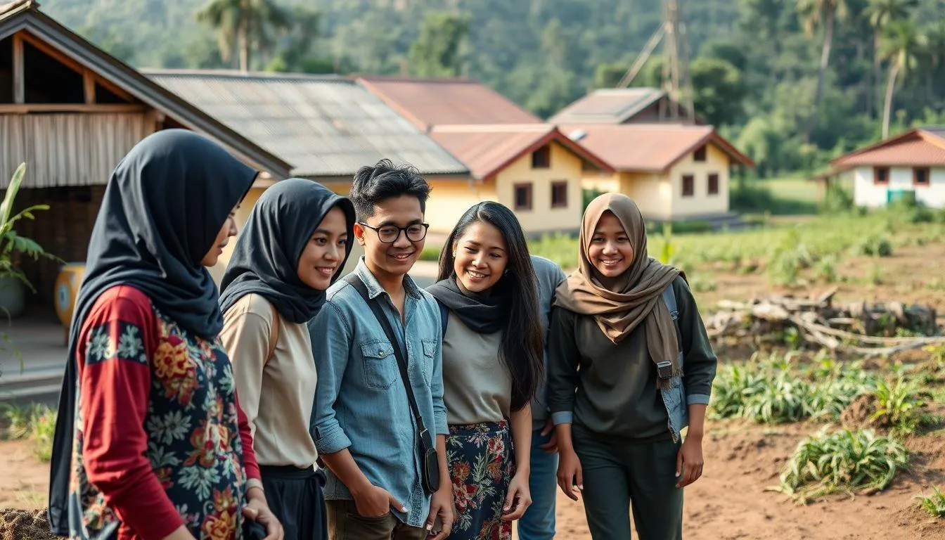 Pengertian KKN sebagai Kuliah Kerja Nyata (c) Ilustrasi AI