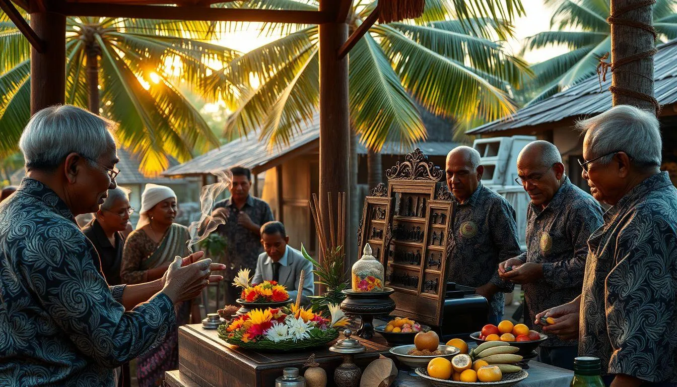 Peran Leluhur dalam Budaya Nusantara (c) Ilustrasi AI
