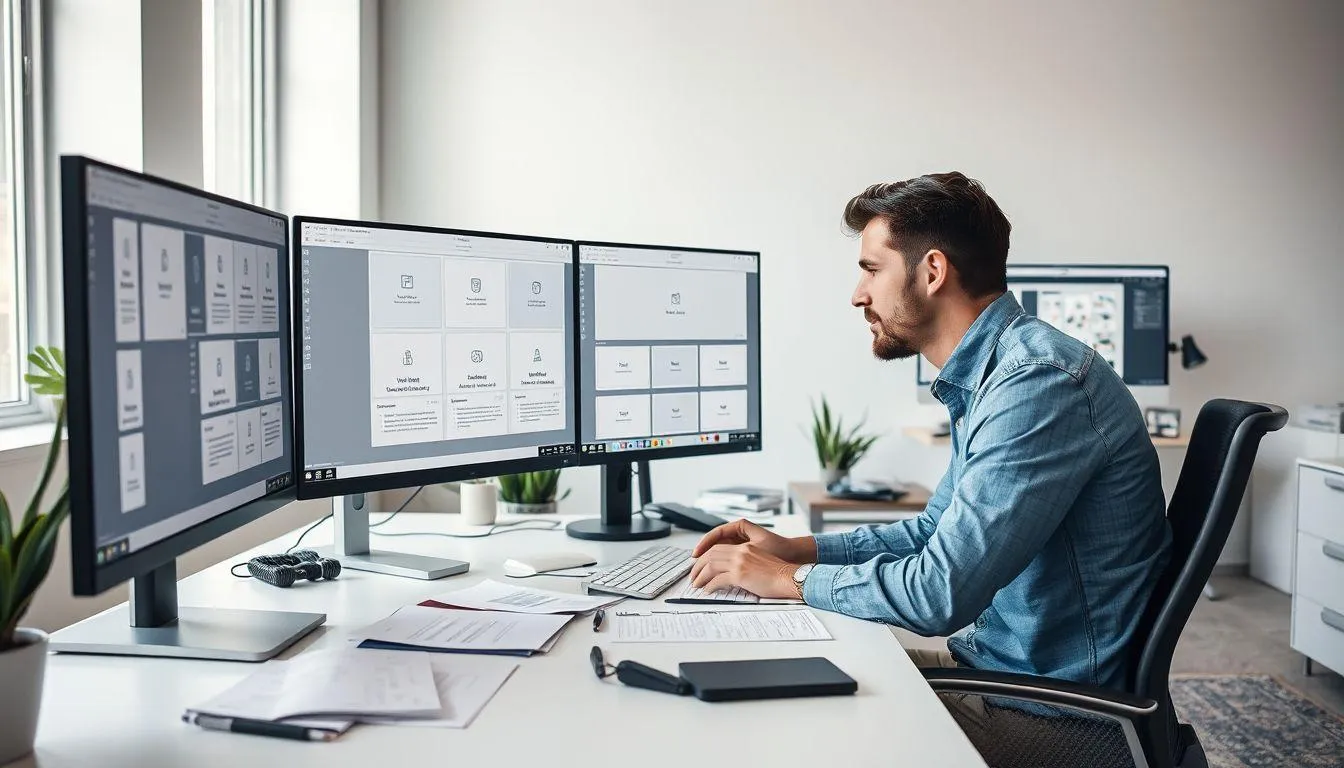 Cara Menggunakan Lorem Ipsum dalam Proyek Desain (c) Ilustrasi AI