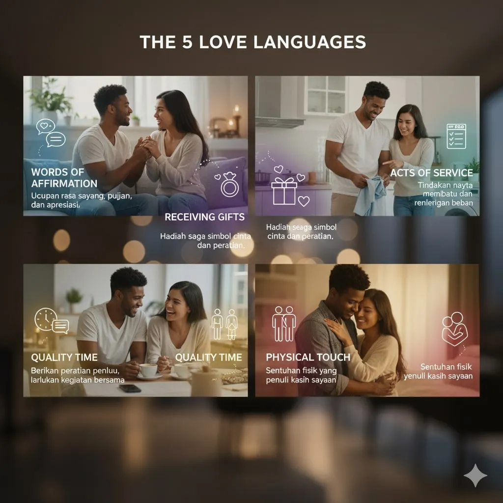 Pengertian Love Language Menurut Para Ahli (c) Ilustrasi AI