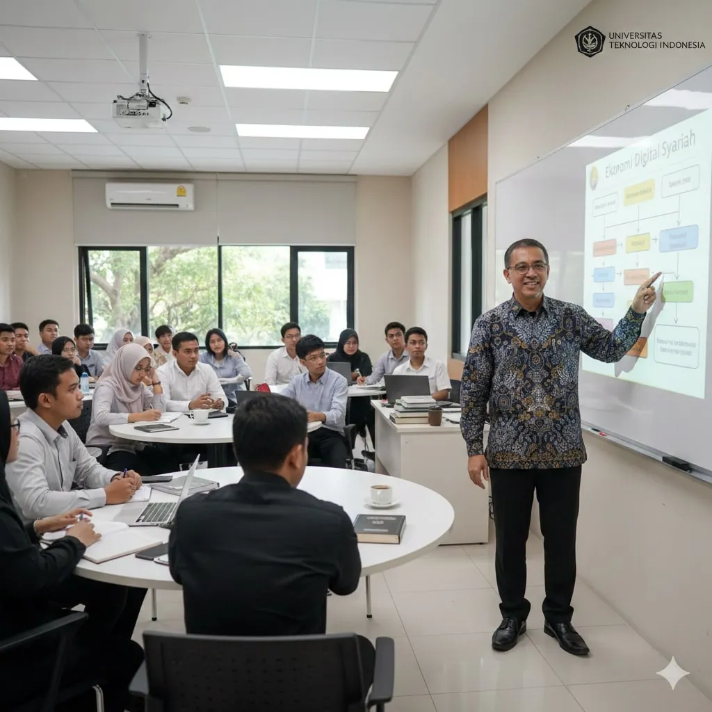 Penerapan Majemuk dalam Pembelajaran (c) Ilustrasi AI