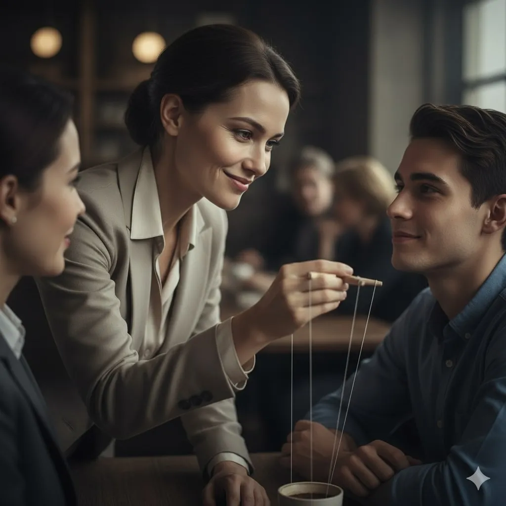 Cara Menghadapi Orang Manipulatif (c) Ilustrasi AI