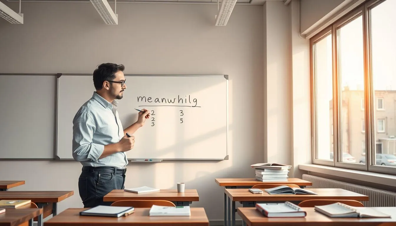 Fungsi dan Jenis Penggunaan Meanwhile (c) Ilustrasi AI