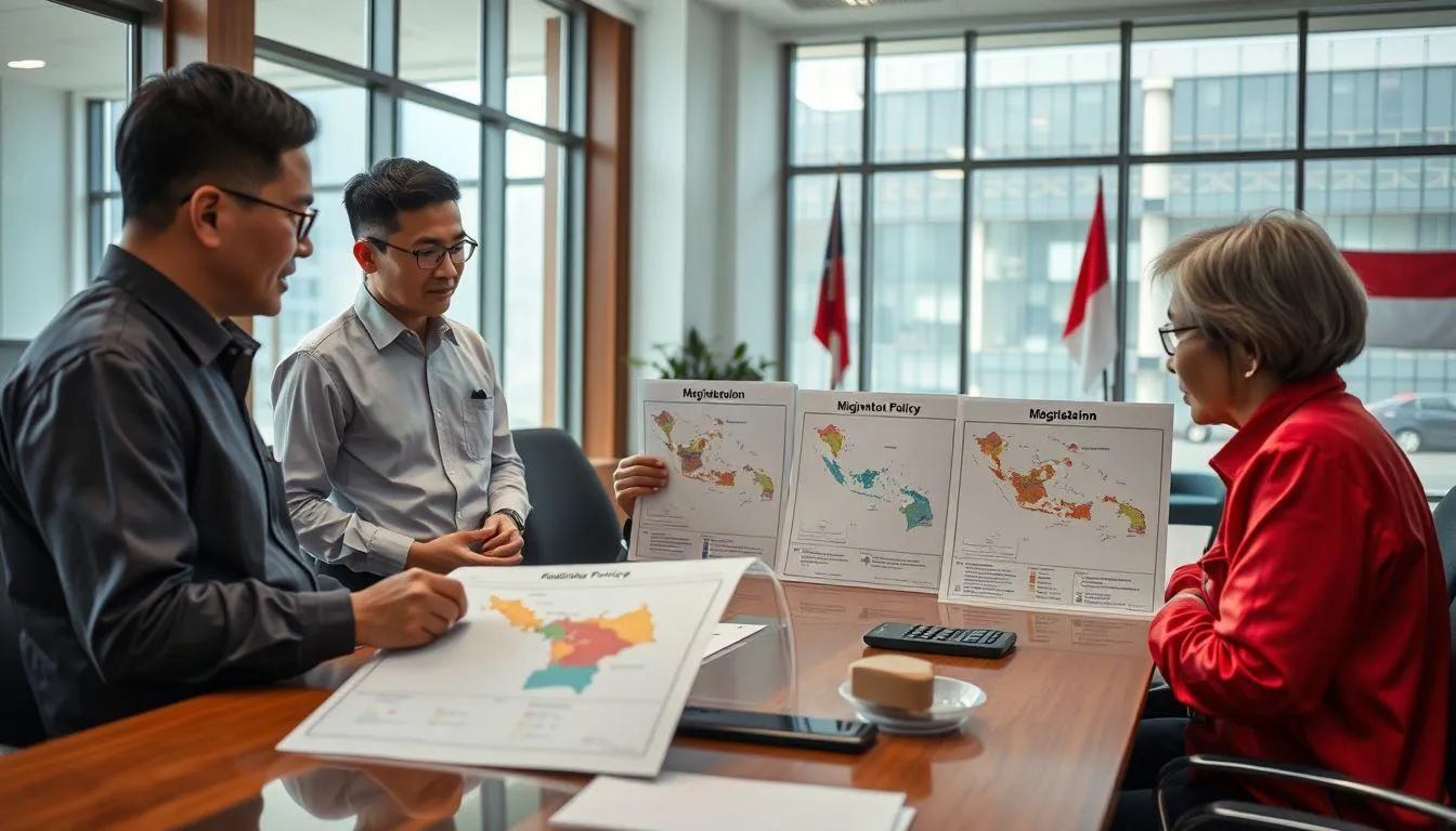 Migrasi dalam Konteks Pembangunan Nasional (c) Ilustrasi AI