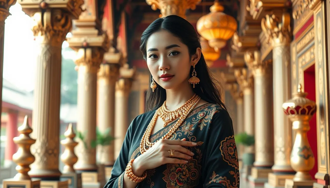 Tafsir Mimpi Melihat Orang Pakai Perhiasan (c) Ilustrasi AI