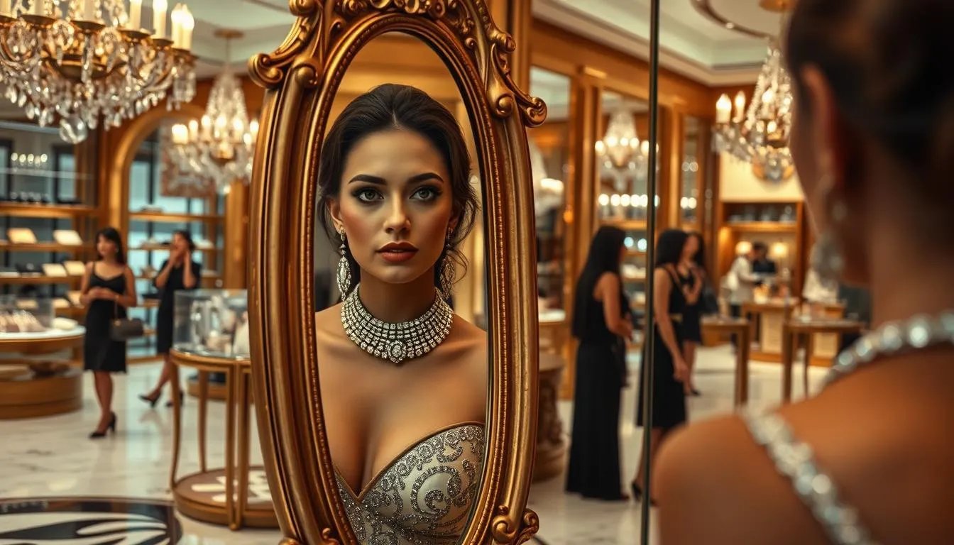 Makna Psikologis Mimpi Melihat Orang Pakai Perhiasan (c) Ilustrasi AI