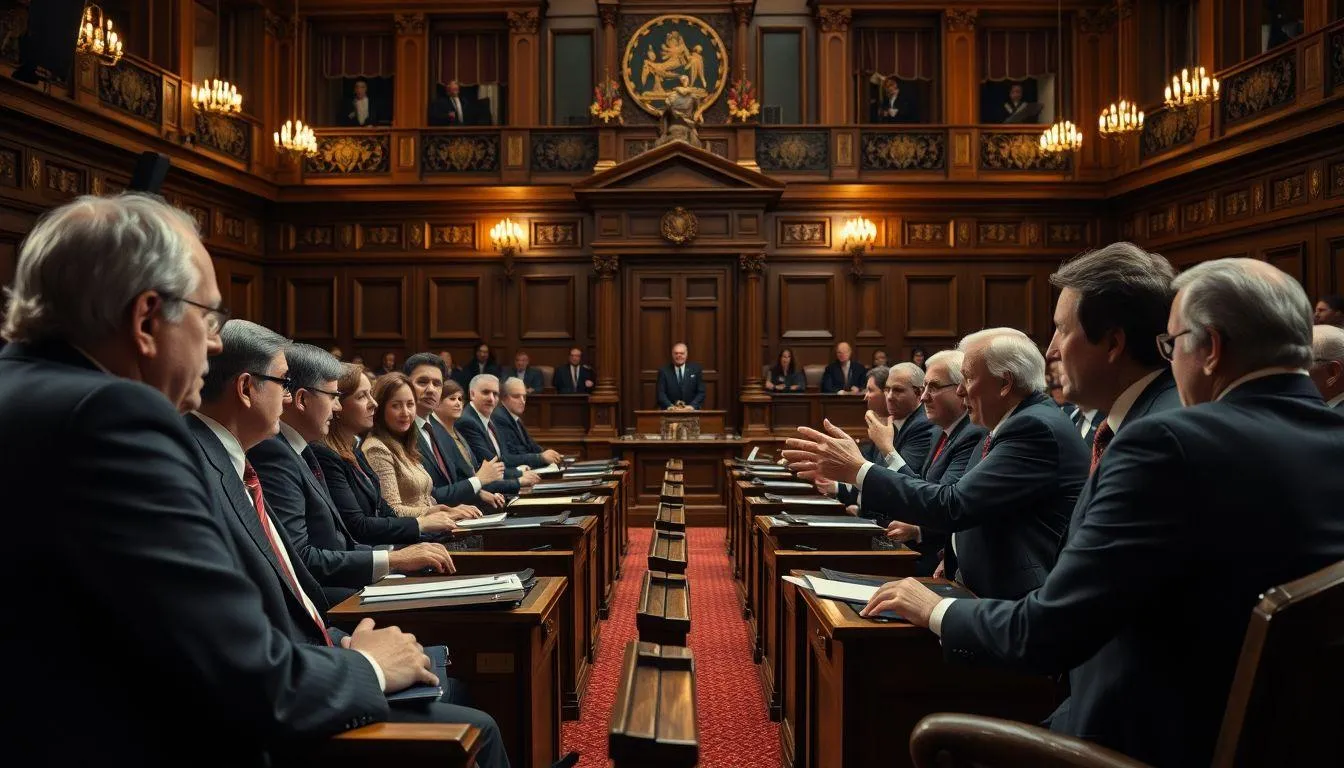 Pengertian dan Definisi Oposisi (c) Ilustrasi AI