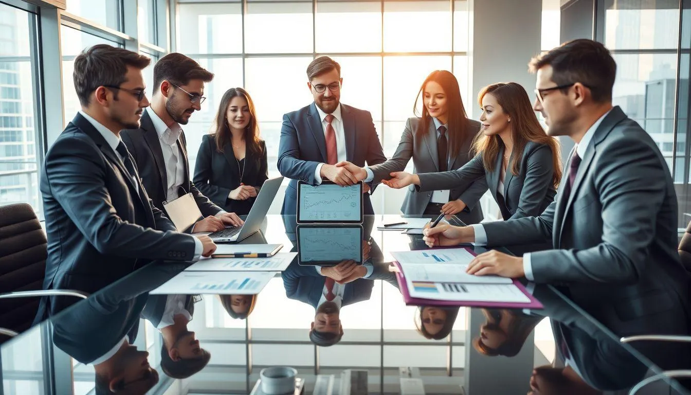 Pengertian dan Definisi Outsourcing (c) Ilustrasi AI