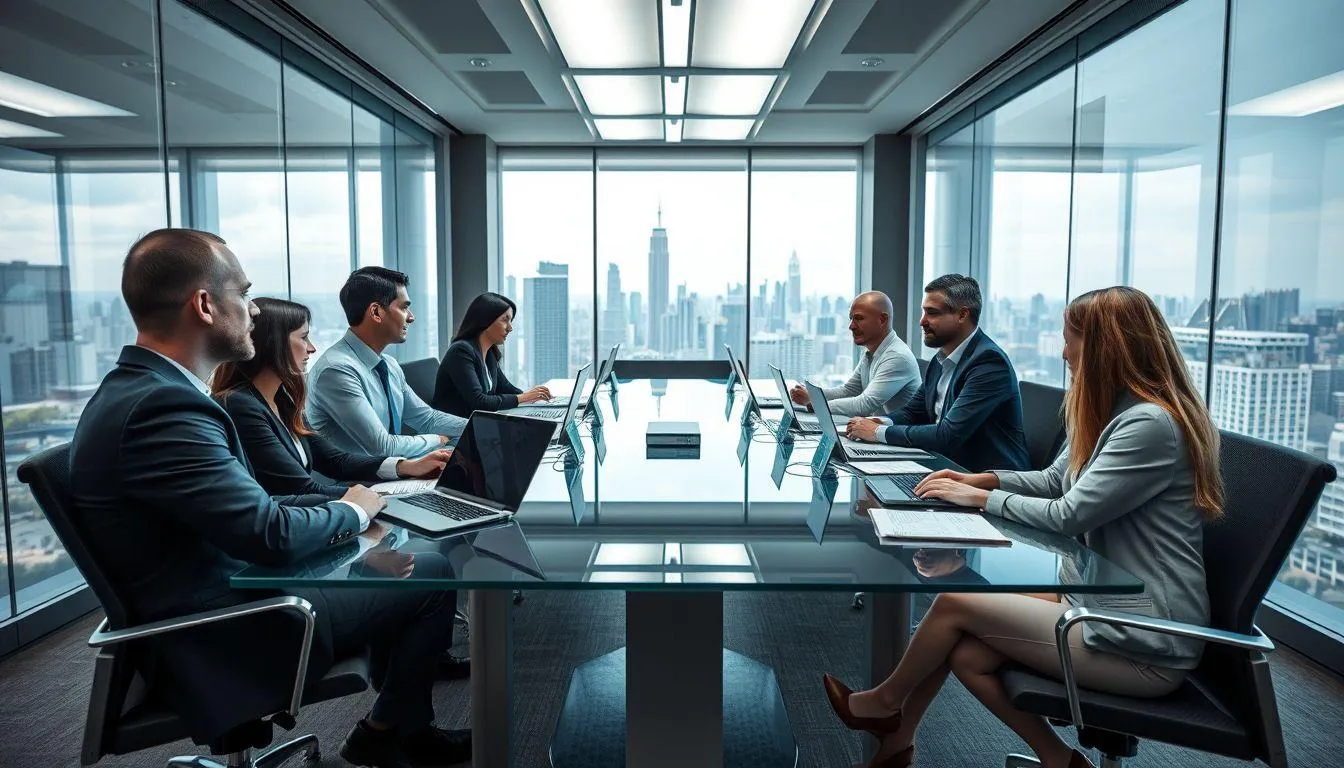 Sistem Kerja dan Mekanisme Outsourcing (c) Ilustrasi AI