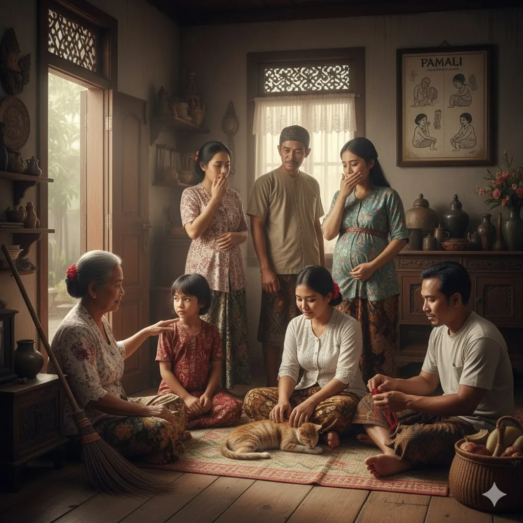 Pengertian dan Makna Pamali dalam Budaya Indonesia (c) Ilustrasi AI