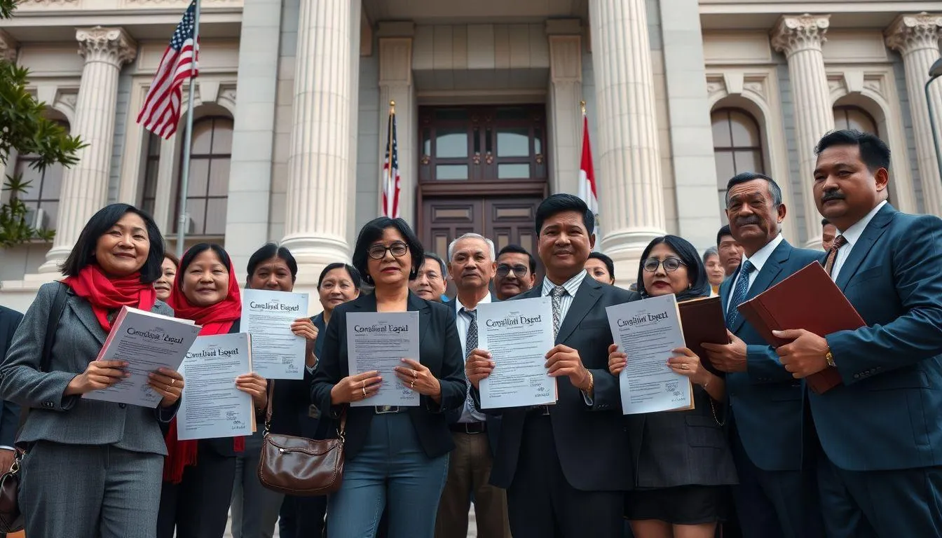Landasan Hukum dan Hak Petisi (c) Ilustrasi AI