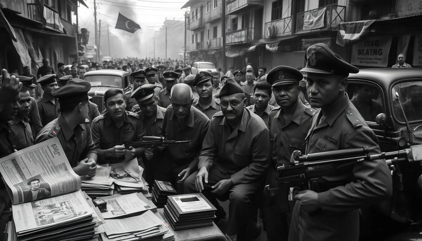 Peristiwa Pemberontakan Madiun 1948 (c) Ilustrasi AI