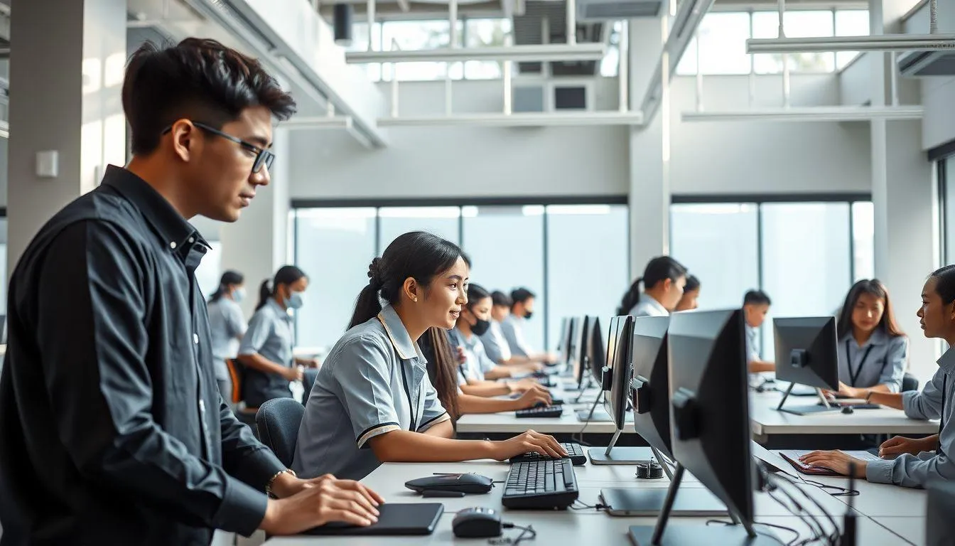 Perbedaan PKL dengan Magang (c) Ilustrasi AI