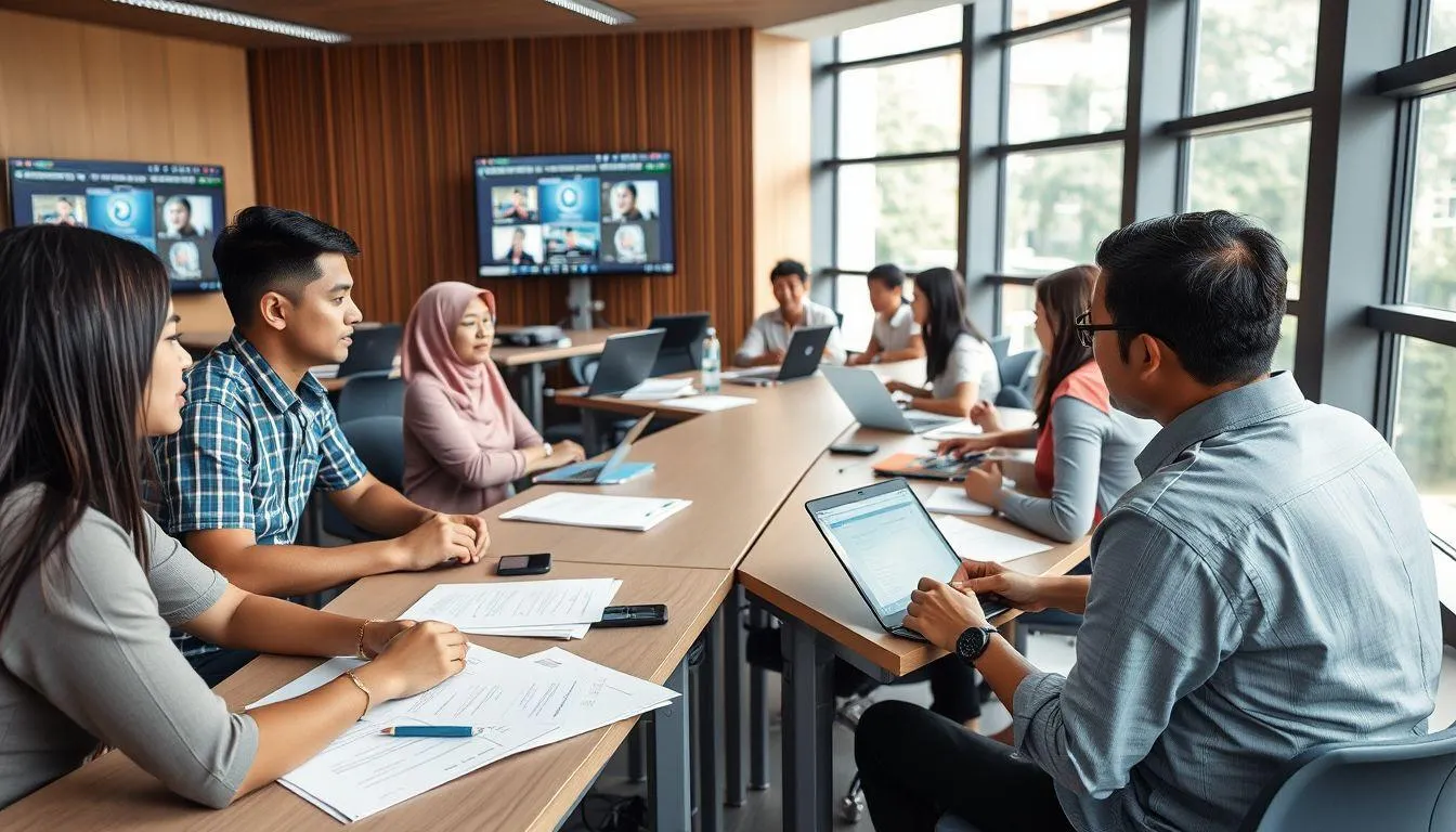 Proses Pelaksanaan dan Evaluasi PPG (c) Ilustrasi AI