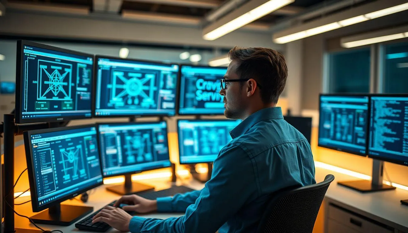 Cara Kerja Proxy Server (c) Ilustrasi AI