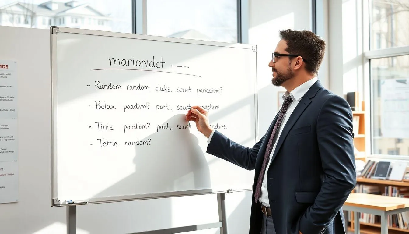 Bentuk-bentuk Kata Random (c) Ilustrasi AI