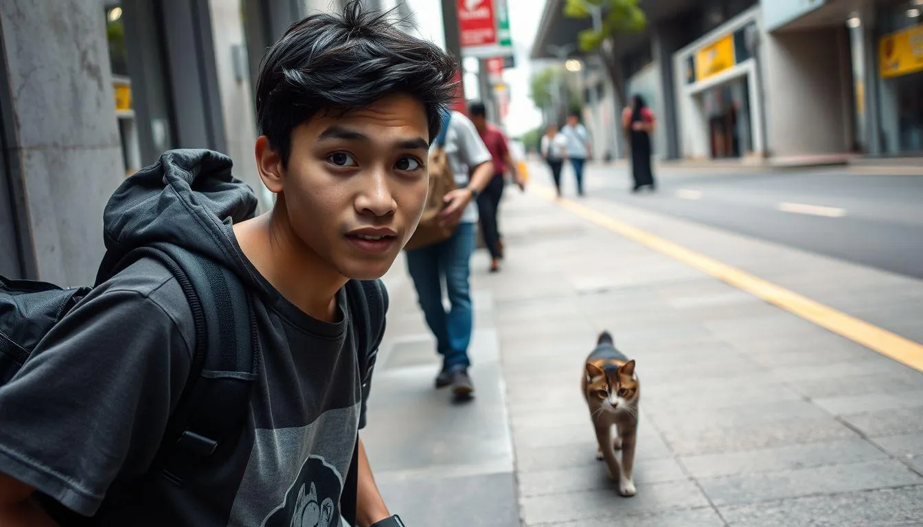 Random dalam Bahasa Gaul (c) Ilustrasi AI